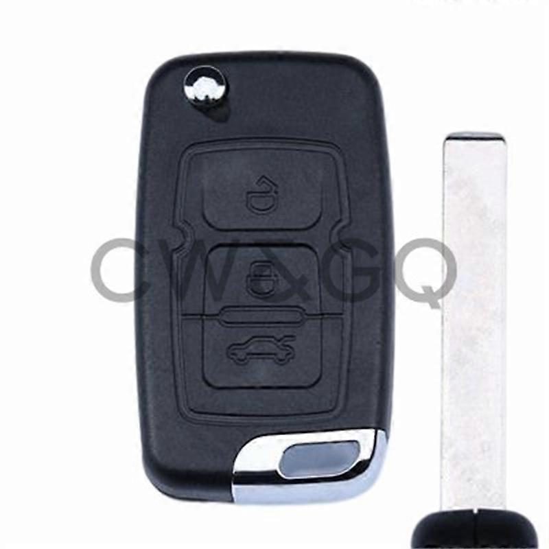 10pcs 3 Tasten Flip Remote Autoschlüssel Shell Case für Geely Emgrand 7 EC7 EC715 EC718 7-RV EC7-RV EC715-RV EC718-RV