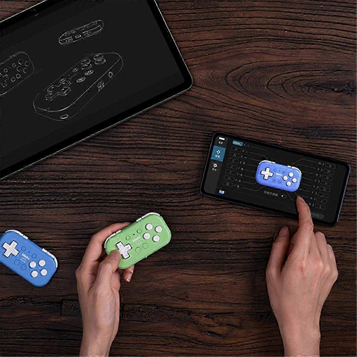 Voor pc os computer bluetooth controller schakelaar android multifunctionele game controller, blauw