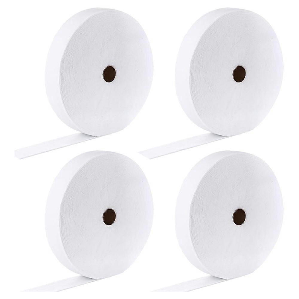 4 rouleaux JellyRoll ouate bande 2 1/4 pouce Total 200 verges ouate de coton mélangé sur un rouleau, flexible pour les tapis JellyRoll
