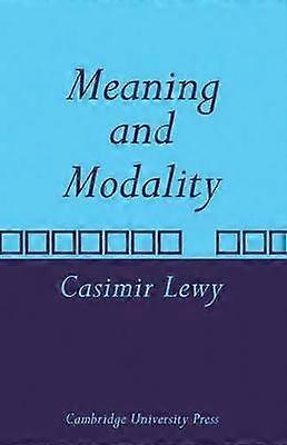 Meaning and Modality