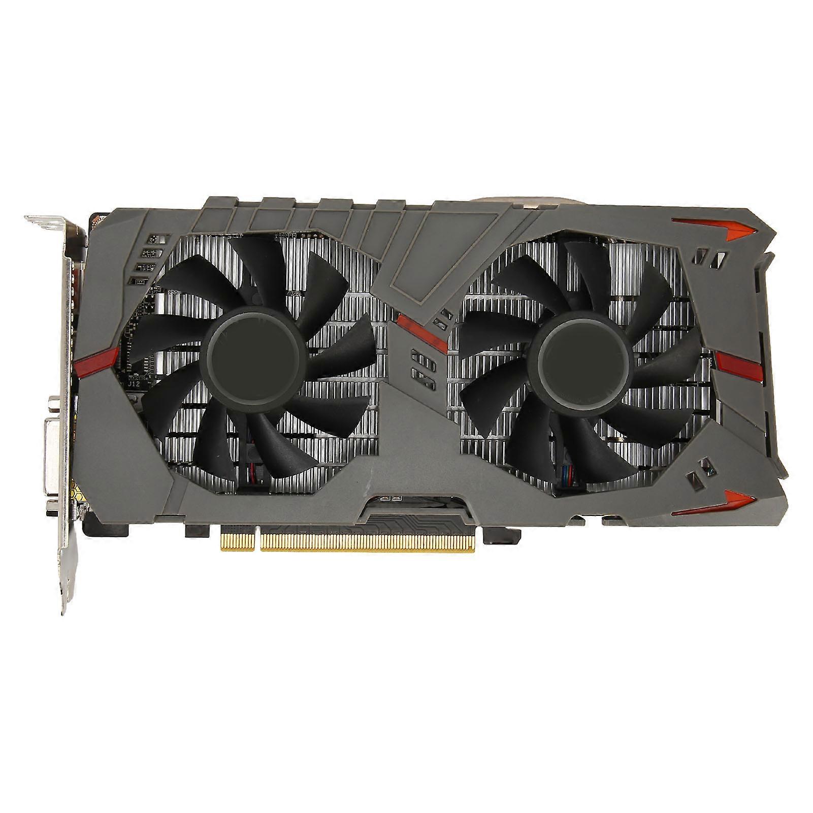 GTX960 2GB GDDR5 128Bit Graphics Card Dual Fan Cooling, High Performance GPU for Desktop Computer Gaming and Office Use