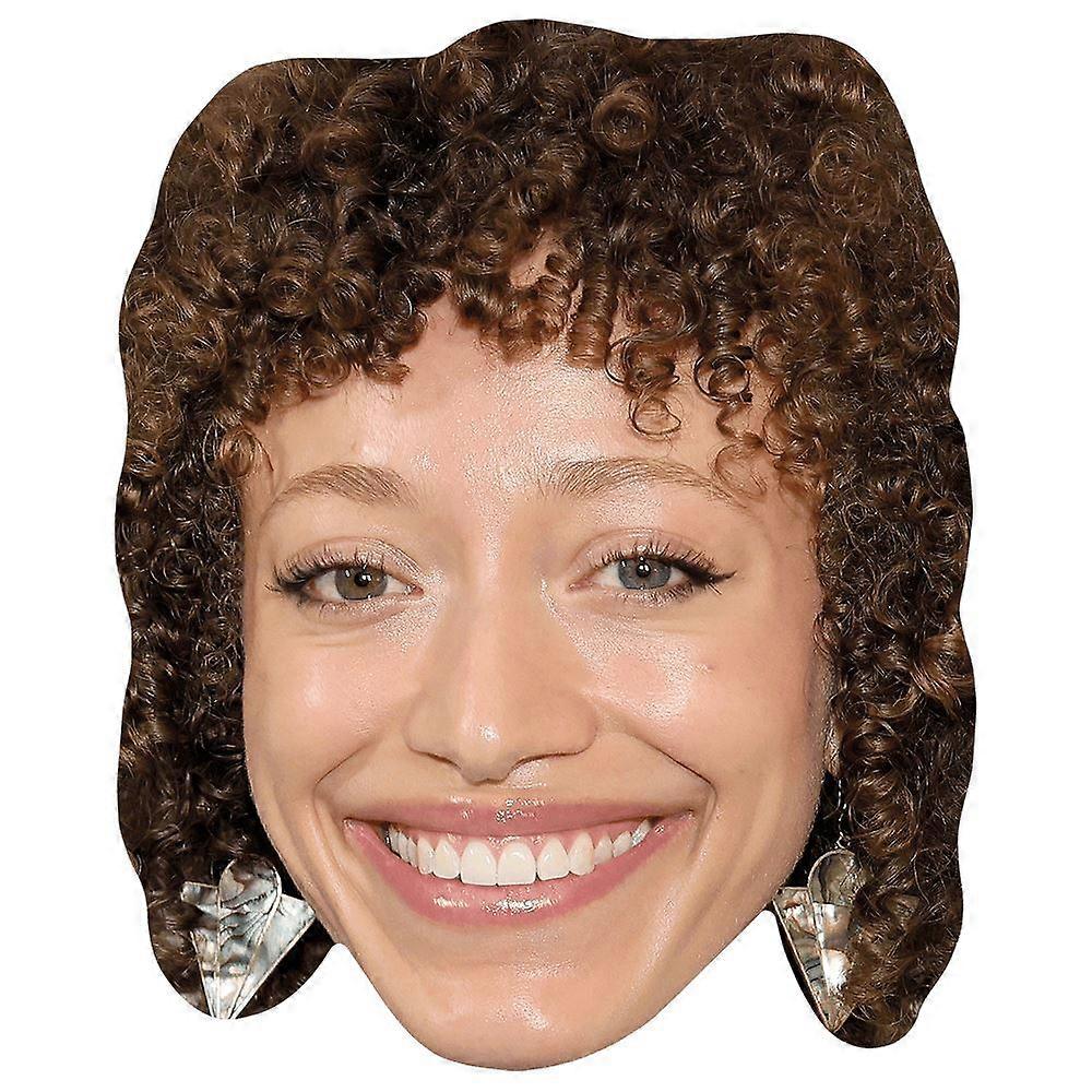 Sydney Cole Alexander (Smile) Celebrity Mask, Flat Card Face