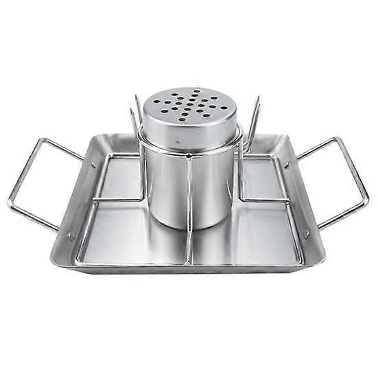 Turkey Roast Rack Easy to Clean Multi-Use BBQ Chicken Holder Stainless Steel Grill Rack for Home Picnic