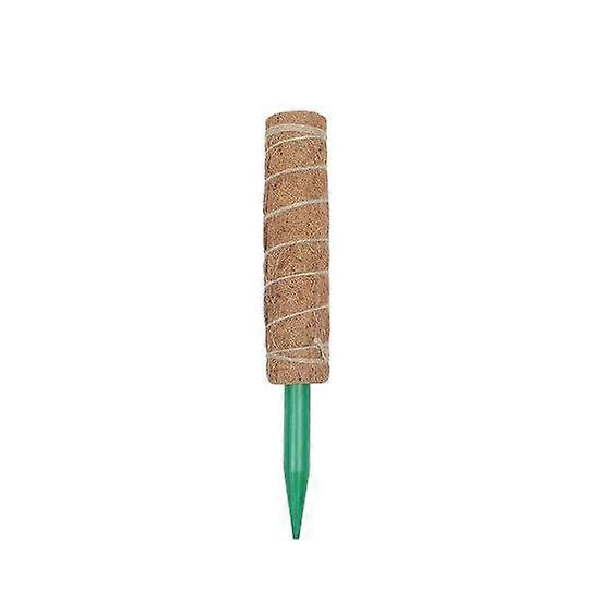 1 Set Stable Anti-cracking Plant Grow Stake Effective Tip Point Coir Plant Climbing Stake for Garden
