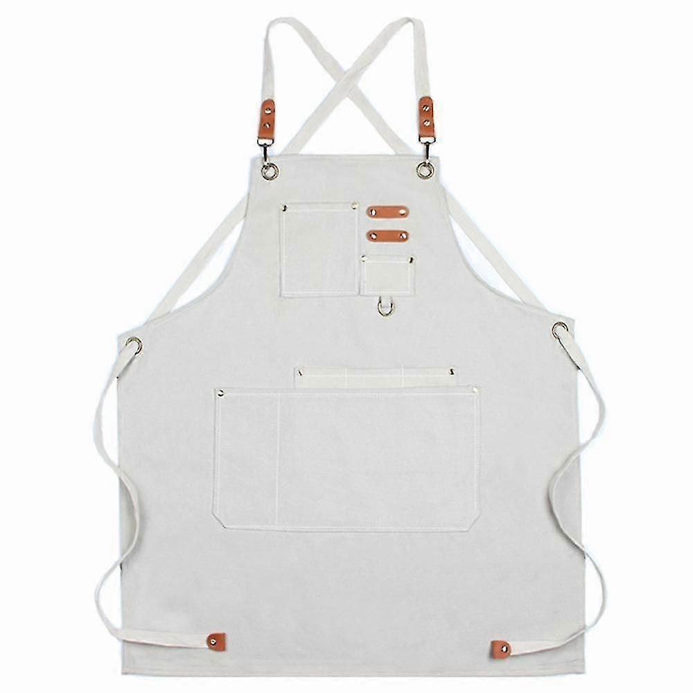Split Apron With Adjustable Straps,chef Apron-cross Back Apron For Men Women ,canvas