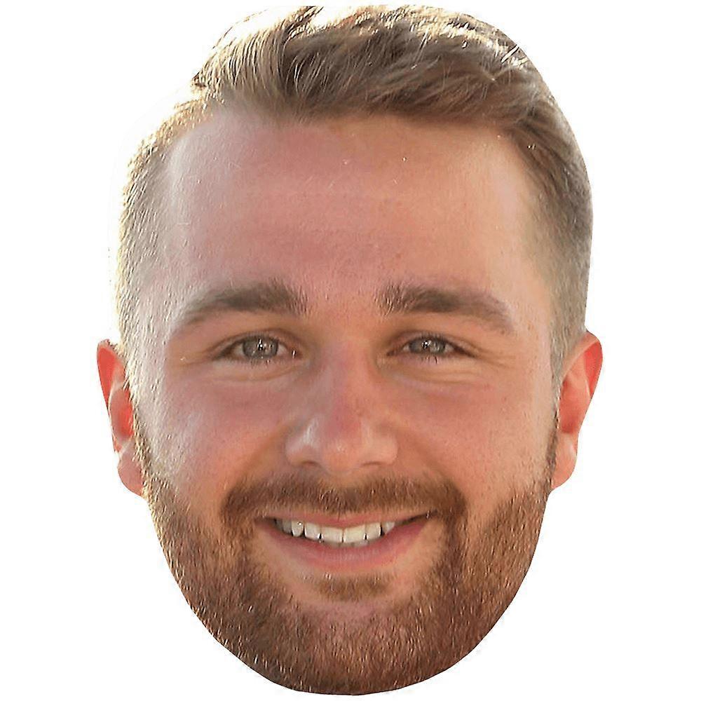 Jake Elliot (Beard) Big Head. Larger than life mask.