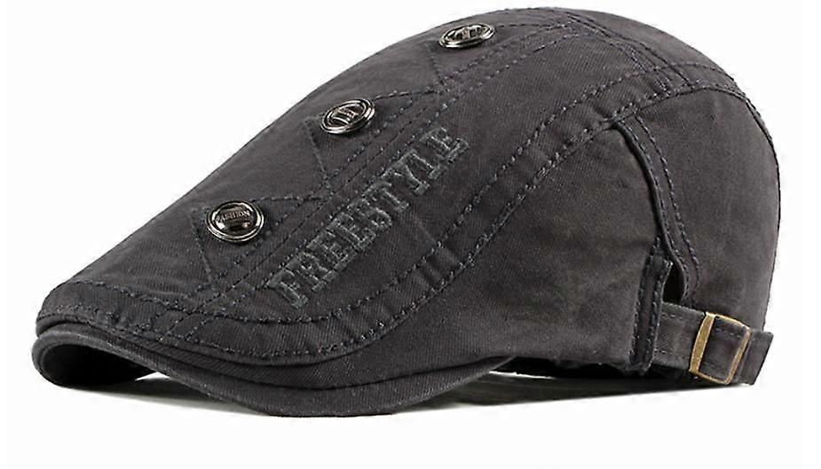 Basker Cap Plaid Höst Varm Casual Andas Basker