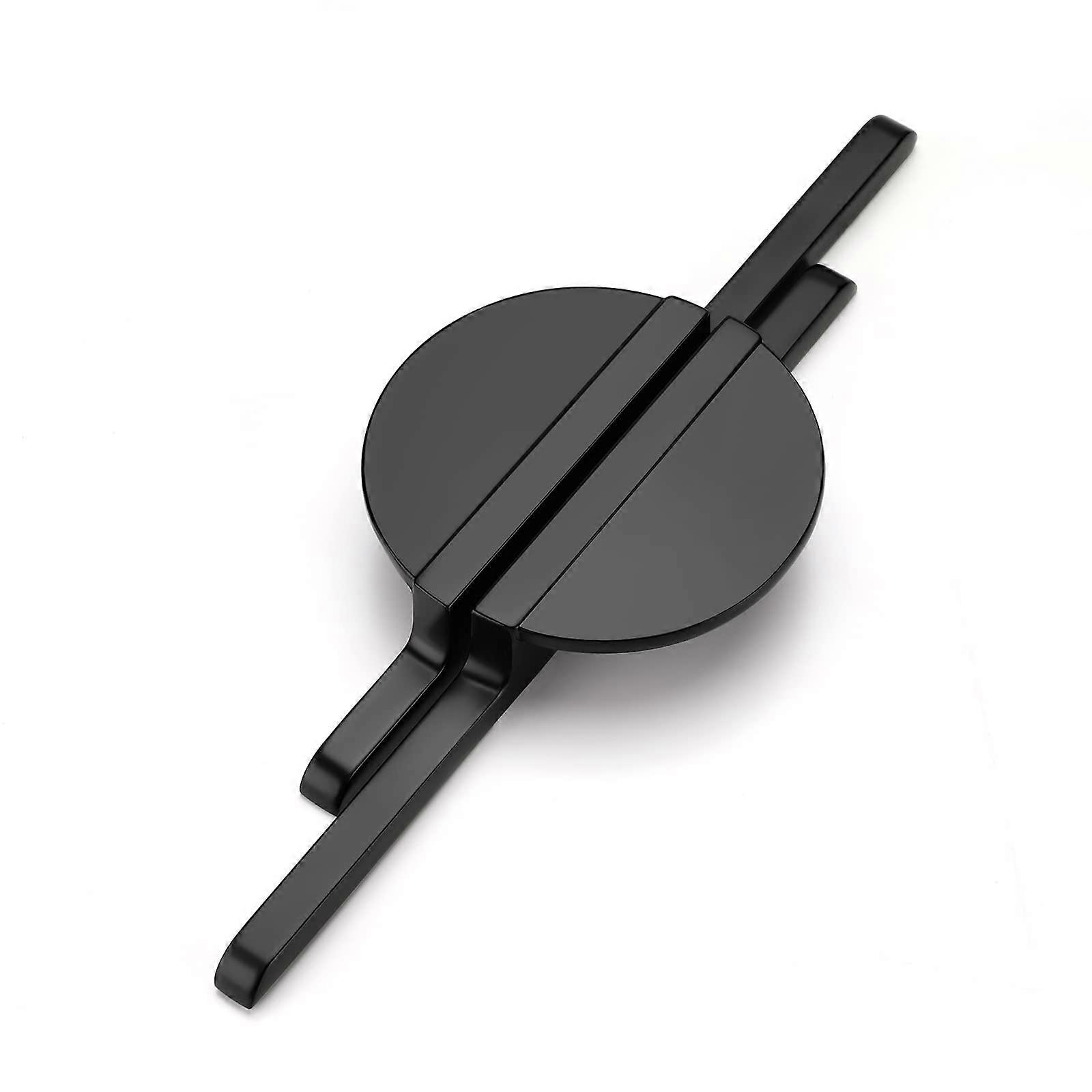 2 Pack Matte Black Cabinet Pulls Semicircle Design