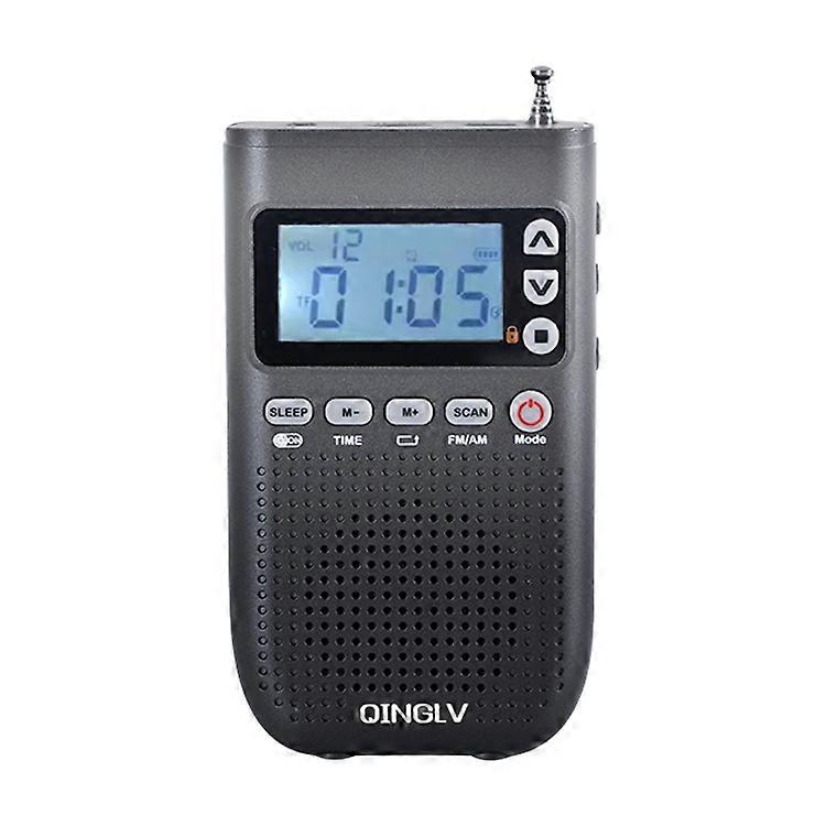 QINGLV QL-518 Portable Bluetooth Transmitter Radio Support FM / AM / MP3