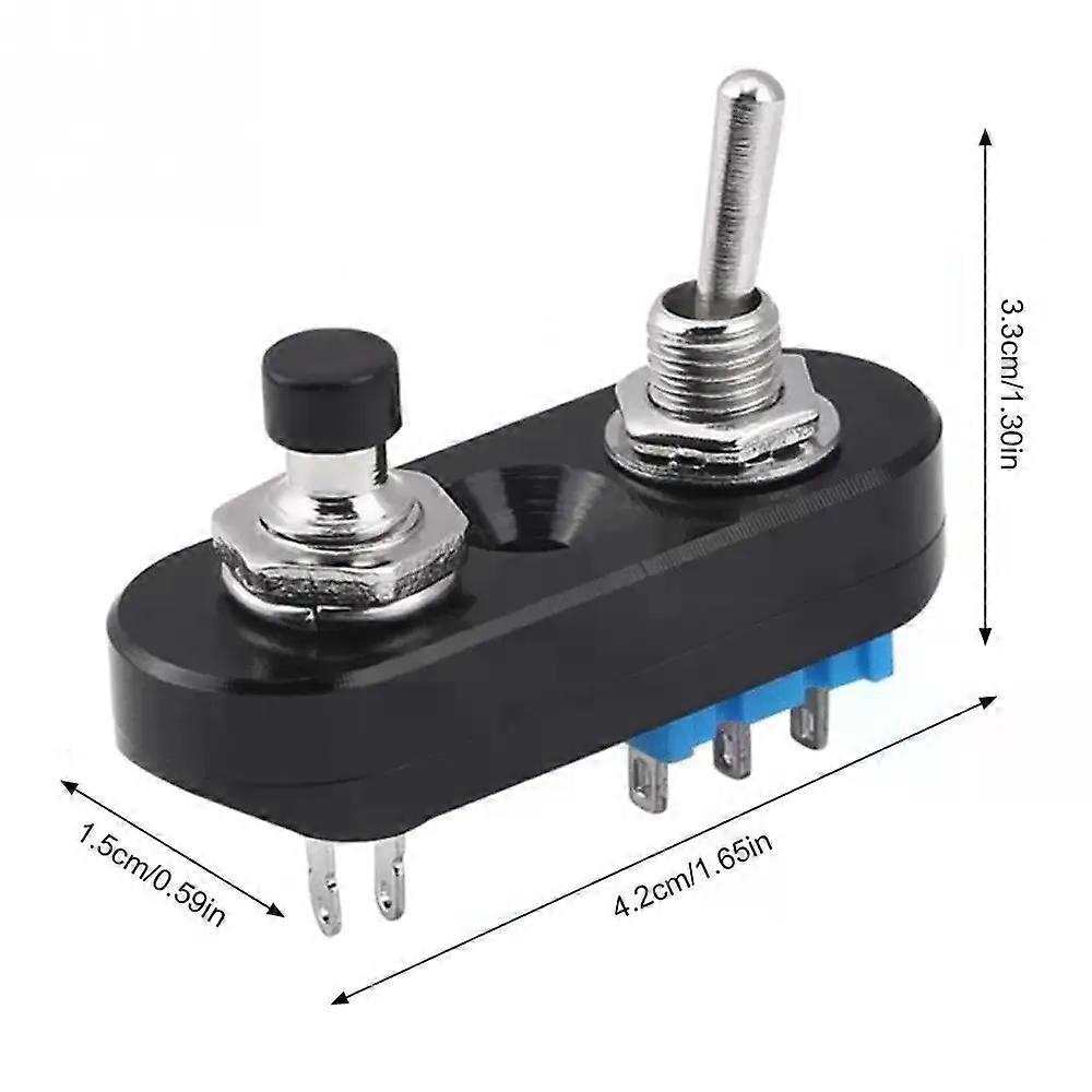 Mounting Simple Switch With Handlebar Grip Holder DIY Motorcycle Accessories Multifunctional Vintage Style Motorcycle Sw