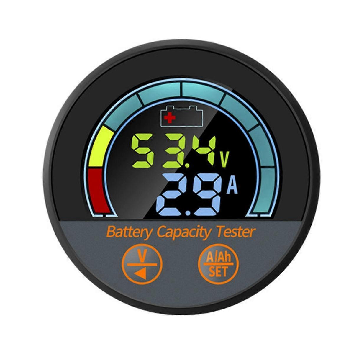 Waterproof IP67 Battery Tester 10-100V with 100A Shunt Energy Saving Capacity Monitor /SoC/Ah for L