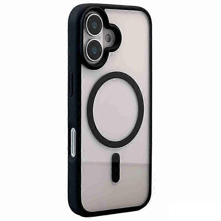 Compatible For iPhone 16 Clear Phone Case PC +TPU Back Cover Compatible with MagSafe