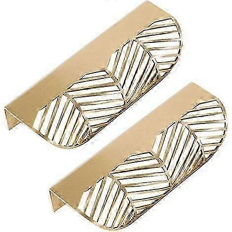 Leaf Drawer Pulls Brass Furniture Door Knobs Pull Cabinet Cabinet Door Knobs (2pcs)