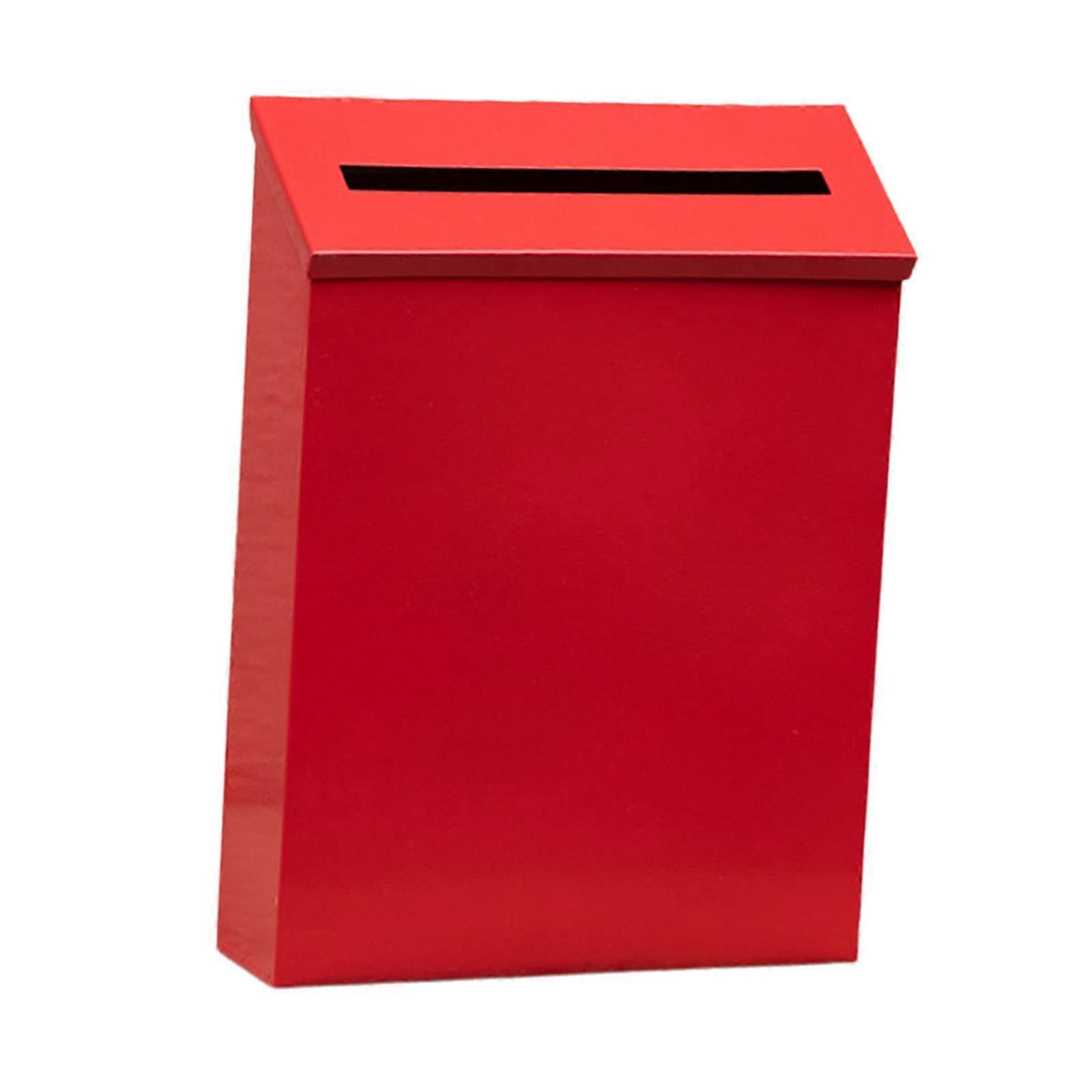 Wall Mount Mailbox, Large Capacity Mail Box, Metal Post Box, Mailboxes for