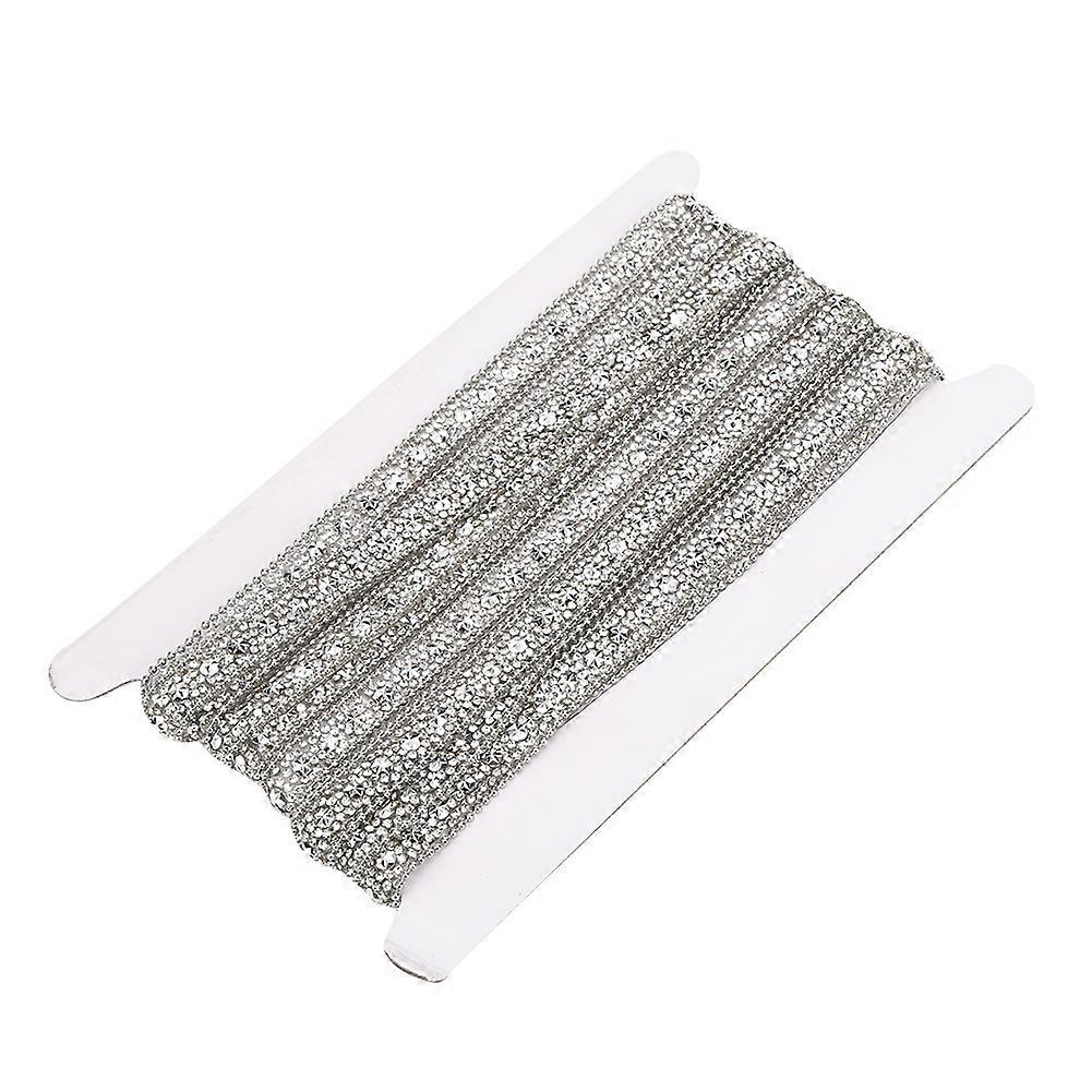 Rhinestone Chain Crystal Trim, Ribbon