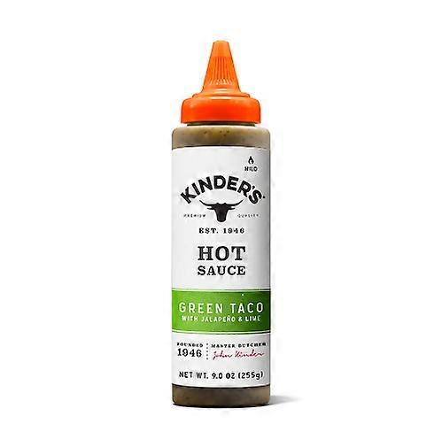 Kinder's Hot Sauce Green Taco with Jalapeno & Lime