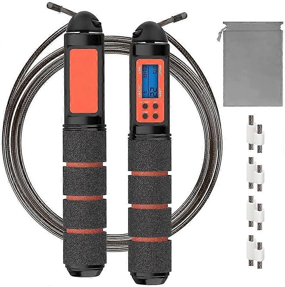 Speed Skipping Rope With Calorie Counter