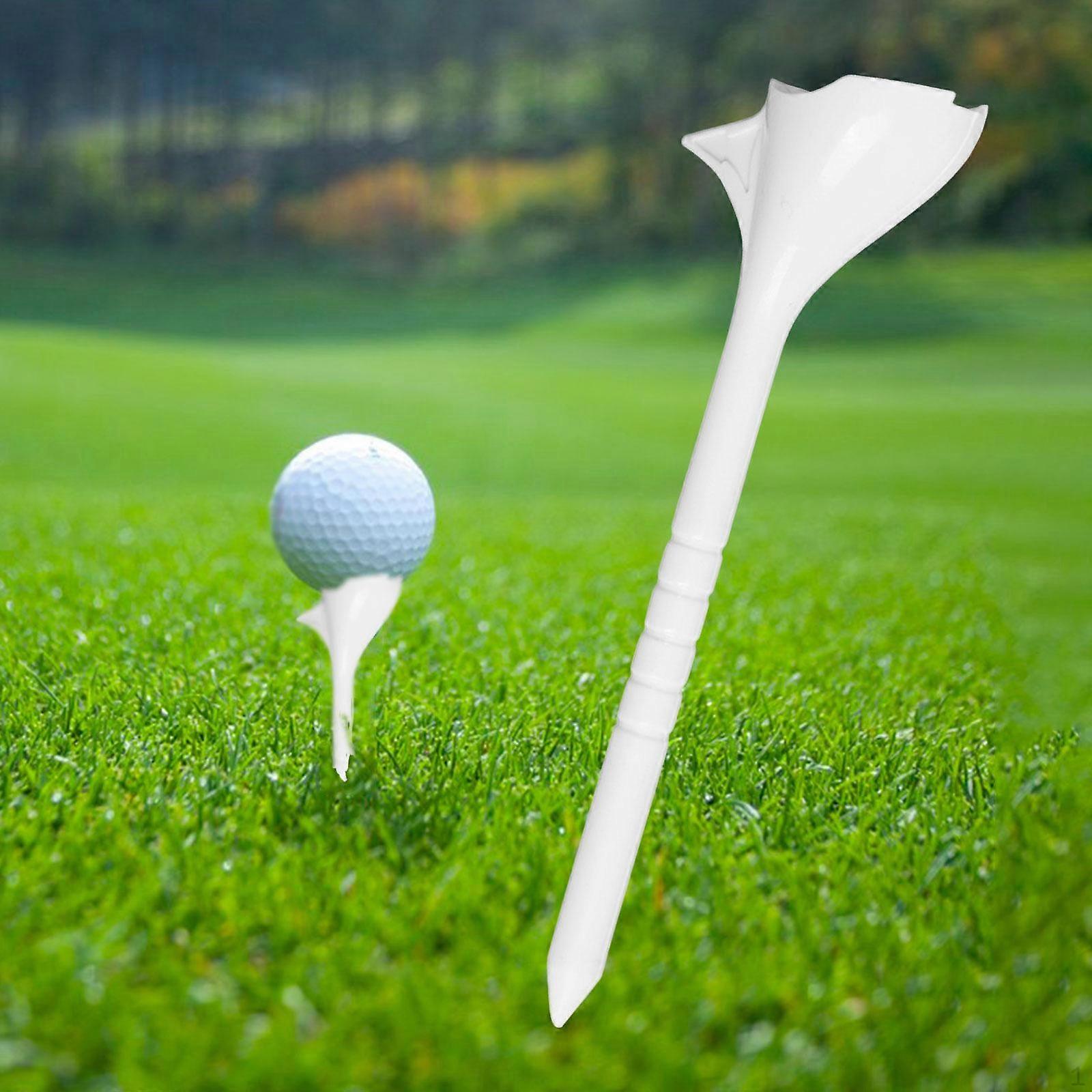 10 Degree Golf Ball Tees 83mm Holder Golfing for Backyard Driving Range