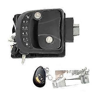 RV Door Lock Keyless Entry Door Lock Latch 65ft Remote AntiTheft Lock with Integrated Keypad 1 Remot