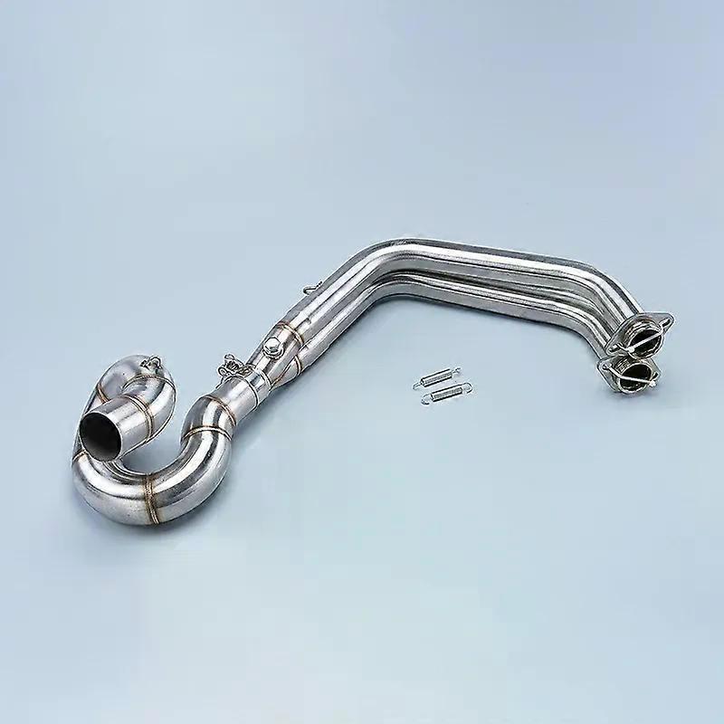 För Kawasaki ninja650 z650 2017-2022 Escape Slip On Front Tube Link Pipe Connect Original komplett motorcykelavgassystem