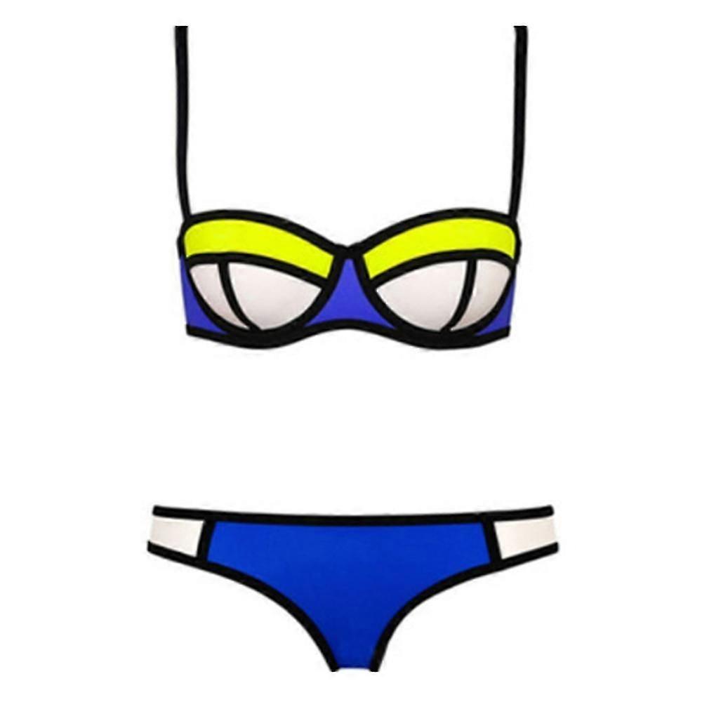 Bikini Set Chromatic Color Sexy Camisole Maillot de bain Maillot de bain