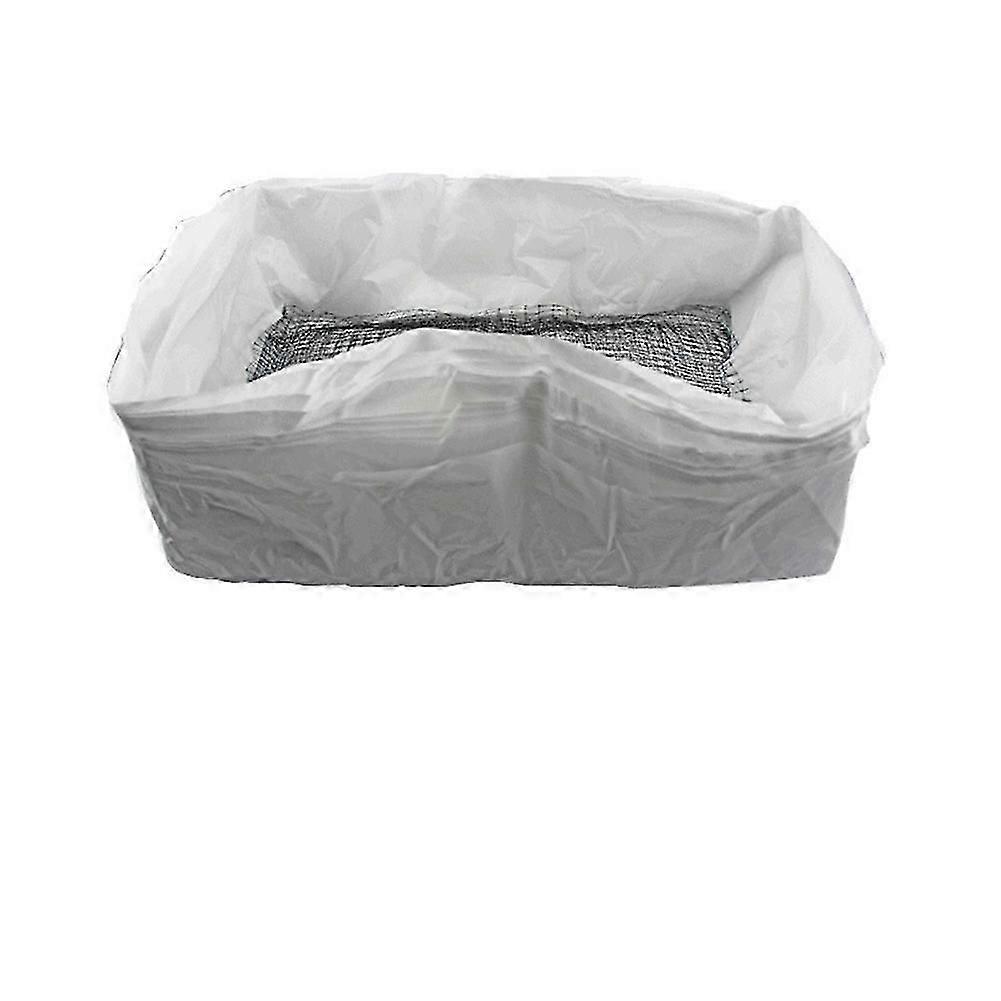 10Pcs Reusable Cat Feces Filter Hands Free Pet Cat Excrement Liners Elastic Sand Bag Filter Hygienic Litter Box Liners S JP