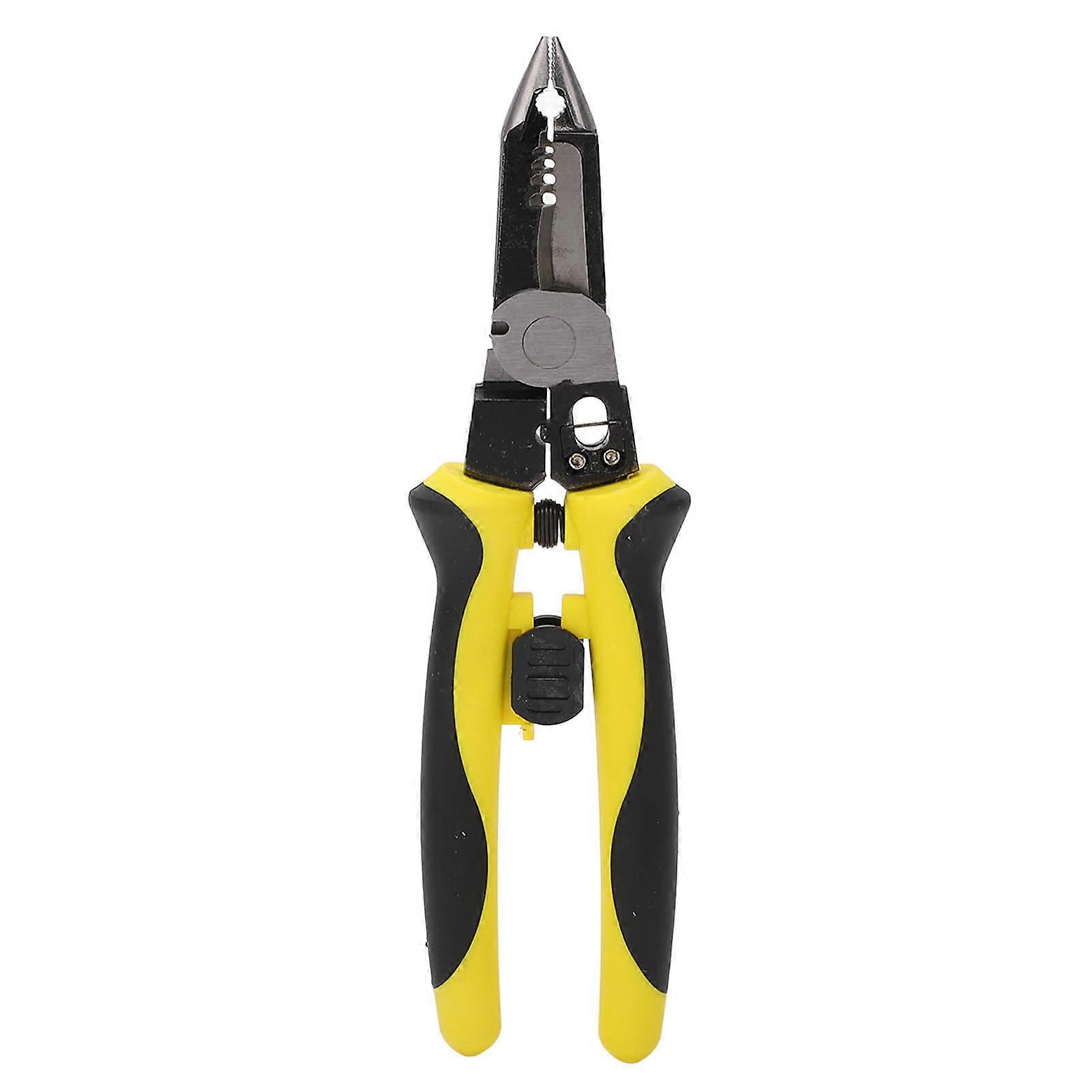 Wire Stripper PV Electrician Stripping Crimping Pliers Pulling Breaking Hand Tool