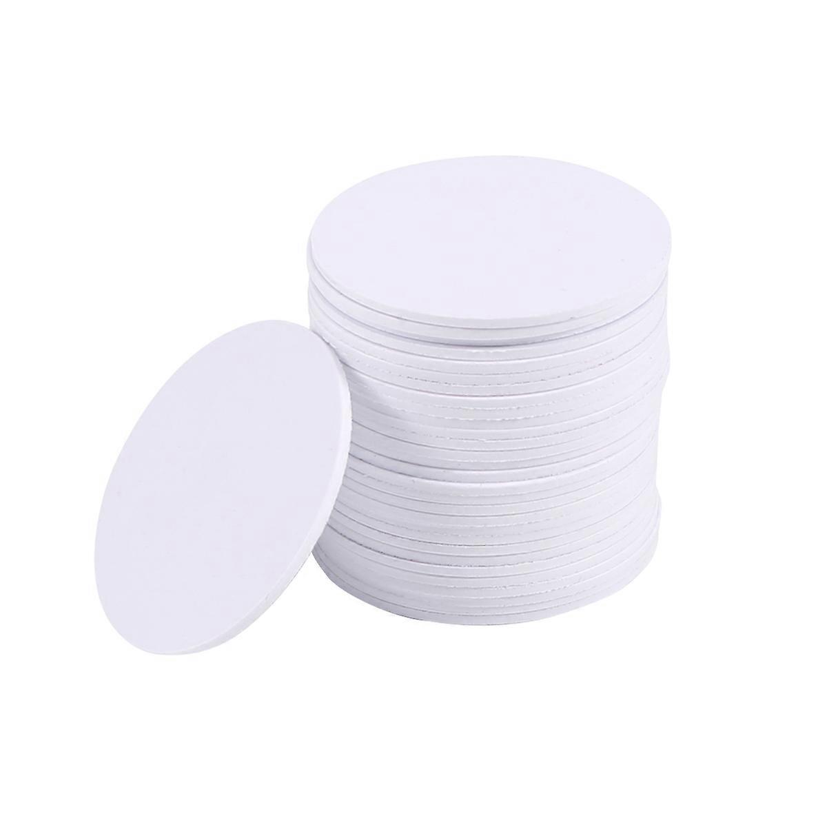 For NFC Tags,Blank PVC Coin NFC Cards Compatible with All NFC Enabled Mobile Phones & Devices-(30PCS