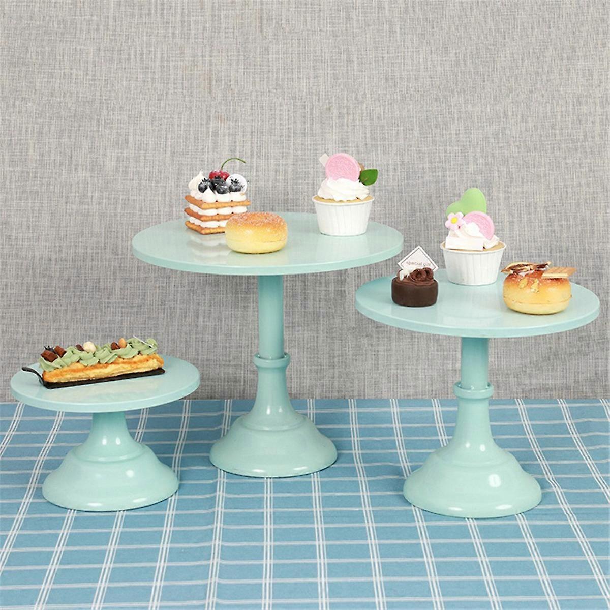 3Pcs Cake Stand, Cake Stand , Tall Cake Stands,Green