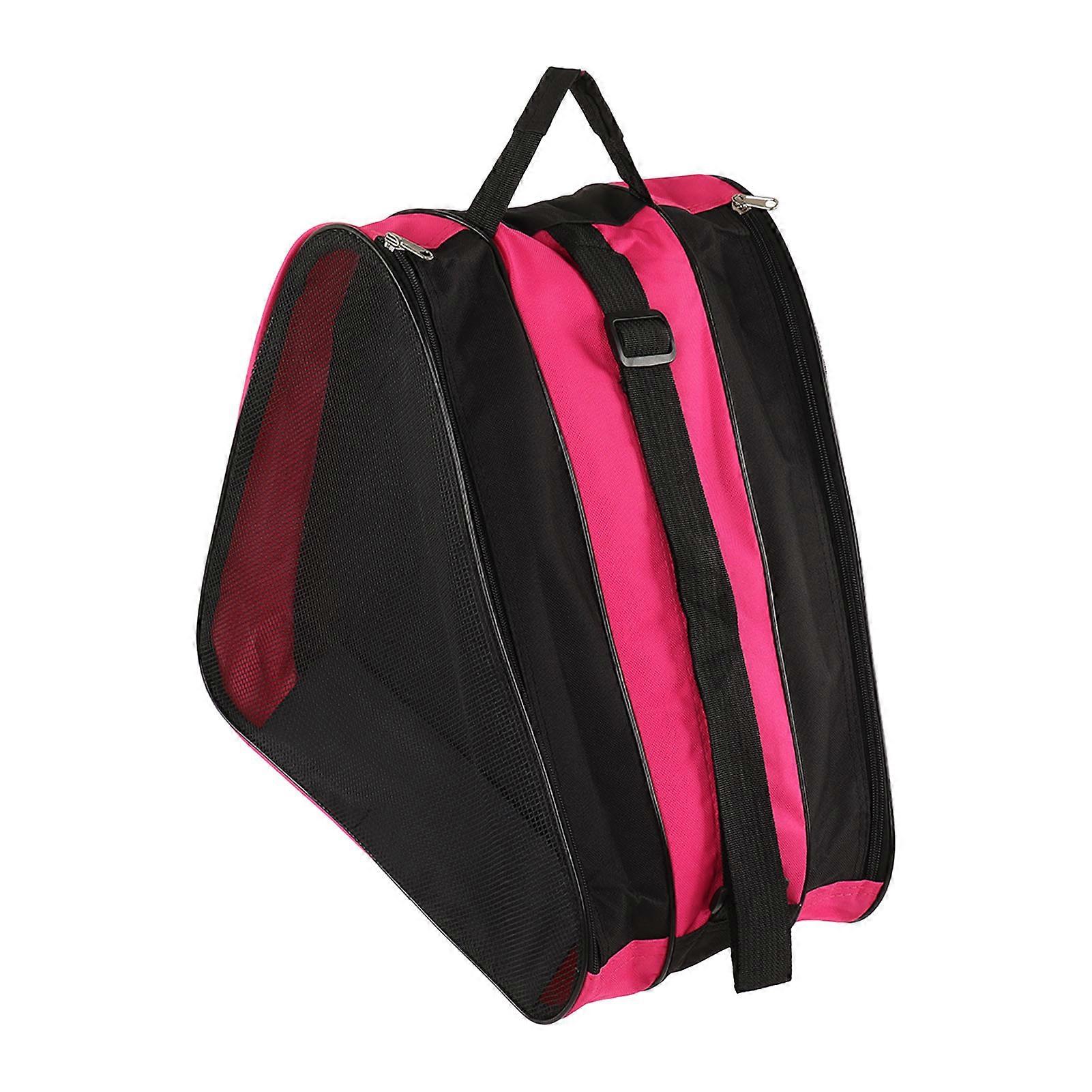 Skates Thickened 3 Layers Triangle Waterproof Roller Skates Bag with Adjustable Strap for Outdoors