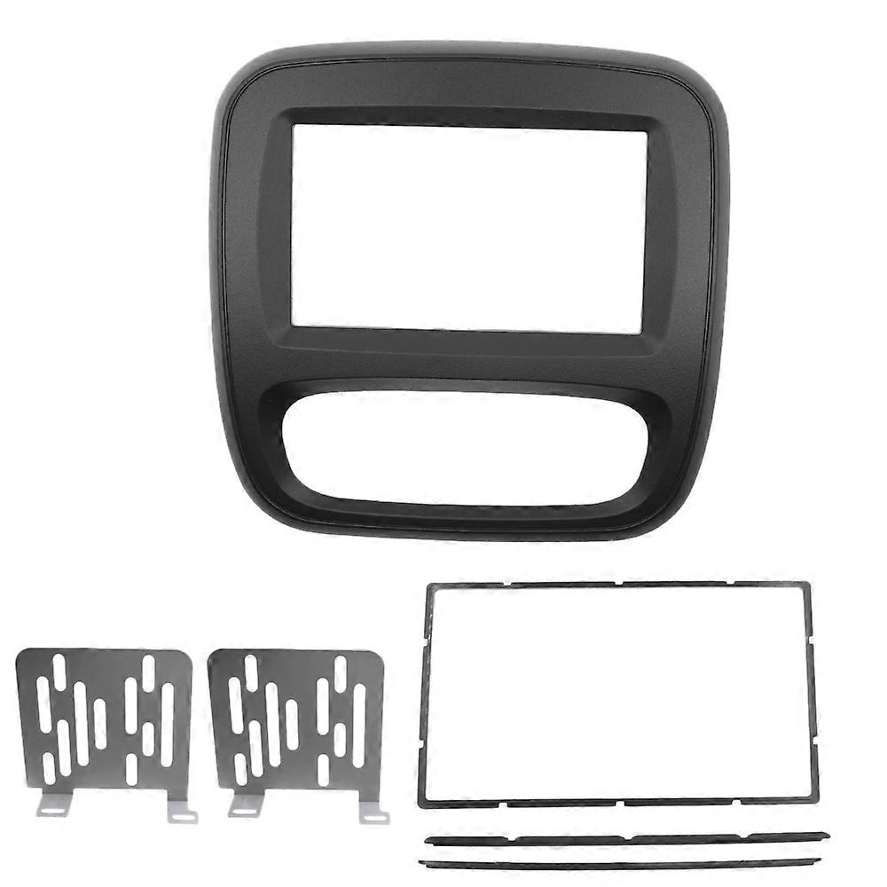 Double Din Car Radio DVD Panel Frame for Trafic Vivaro