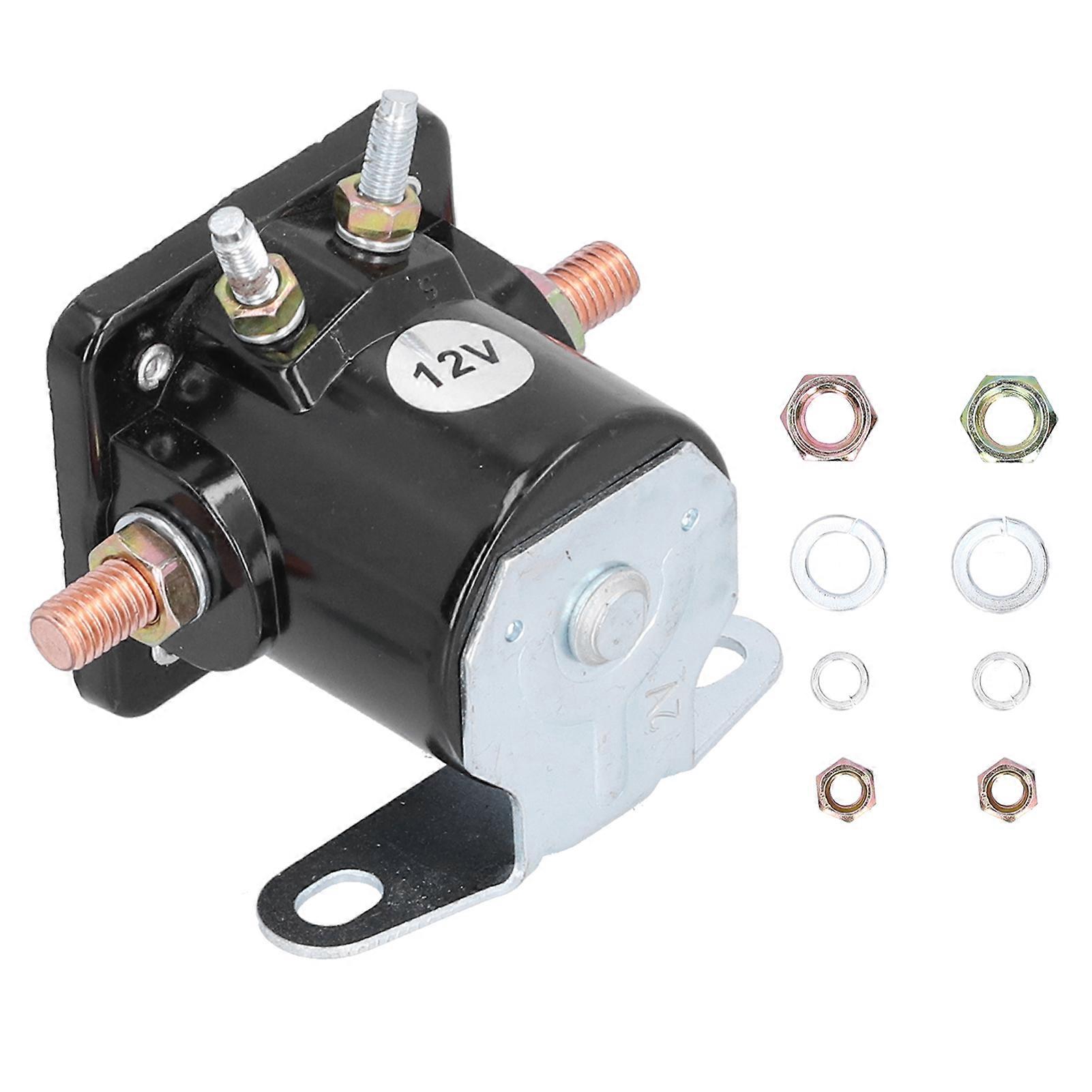 Starter DC Contactor SW‑3 Motor Magnetic Switch Relay with Nut Washer for OMC JOHNSON 35 35HP 1976‑2001