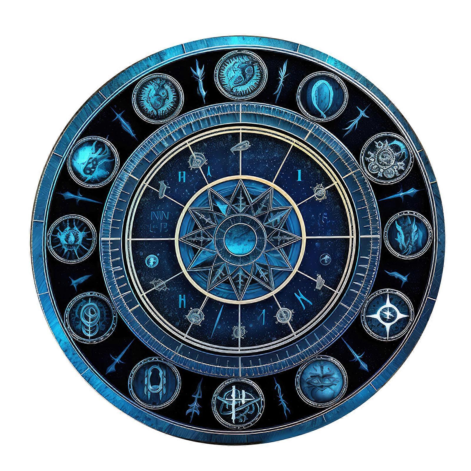 Constellations Astrology Pendulums Mat Mouse Pad Tarots Antiskid Rubber Mat Altars Tarots Card Pad for Party Board Game