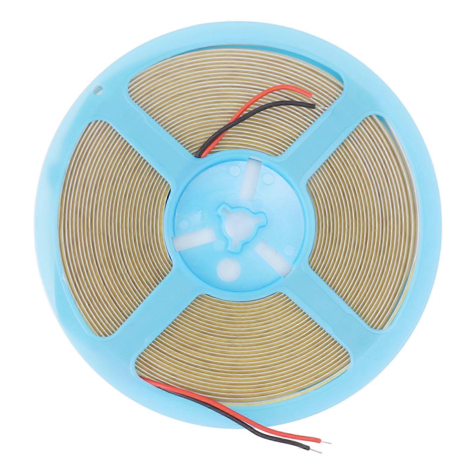COB LED strip light 320 LEDs 110 lm, adhesive, uniform, natural, flexible, for indoor, cabinet, 24 V, 10 m, white light 6000 K