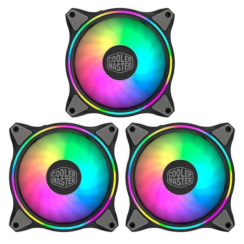 3 in 1 MF120 120mm Dual Loop 5V/4Pin Addressable RGB Lighting CPU Cooling Fan Cooler Radiator Water Replaces Fans