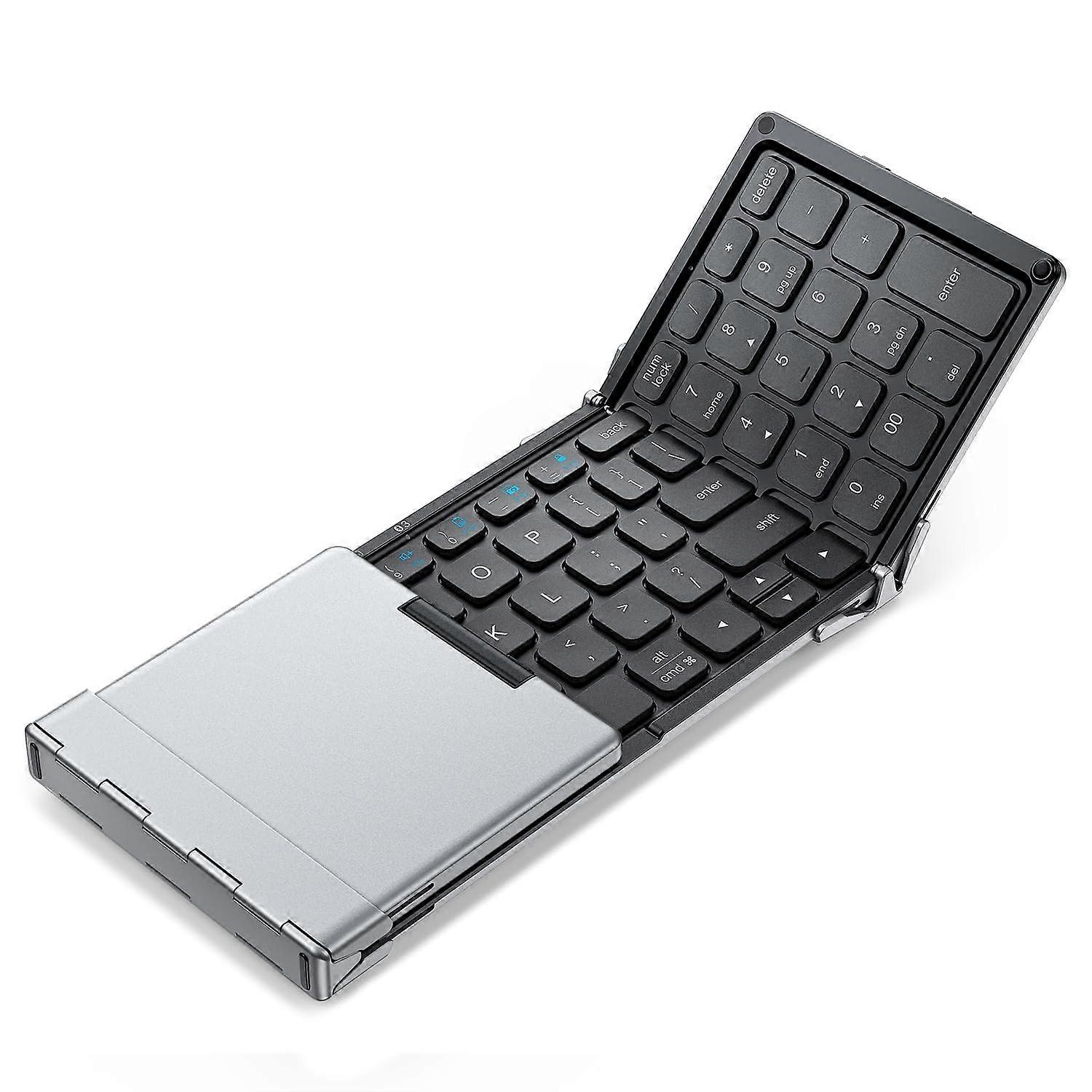 Foldable Bluetooth Keyboard for Travel and Business Trip