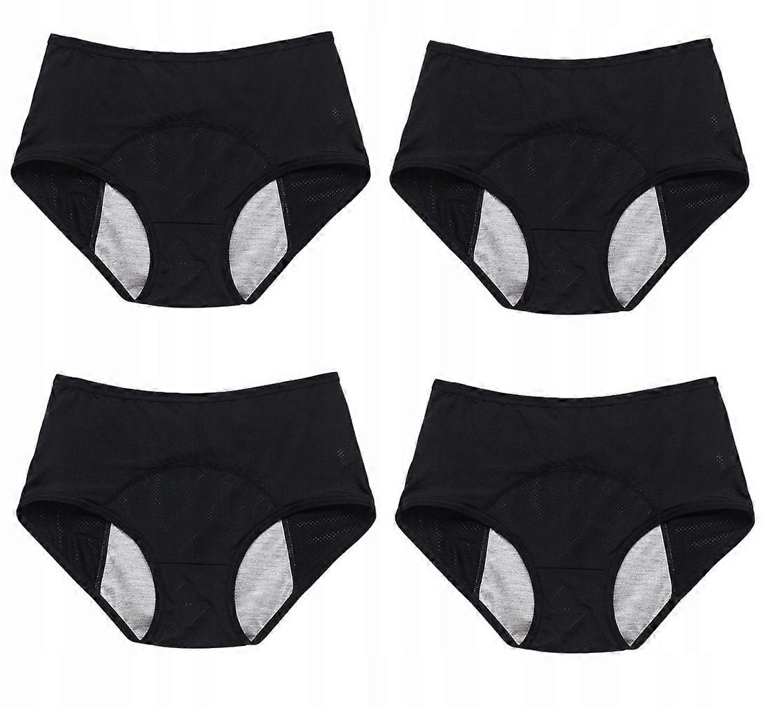 Dame Menstruationstrusser Til menstruation Menstruationstrusser L 4 Pack