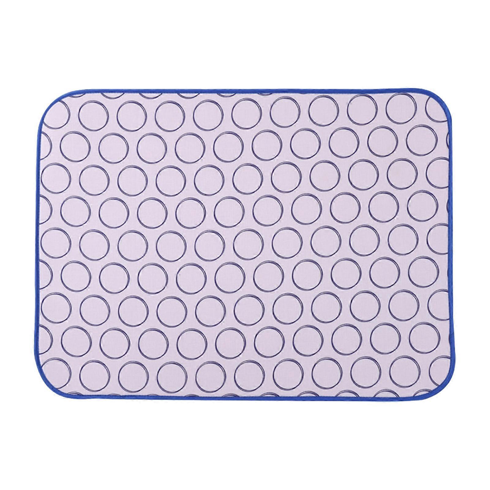 Tabletop Fabric Ironing Board Pad with Convenient Hanging Design Smooth Surface Suitable for Outdoor Travel