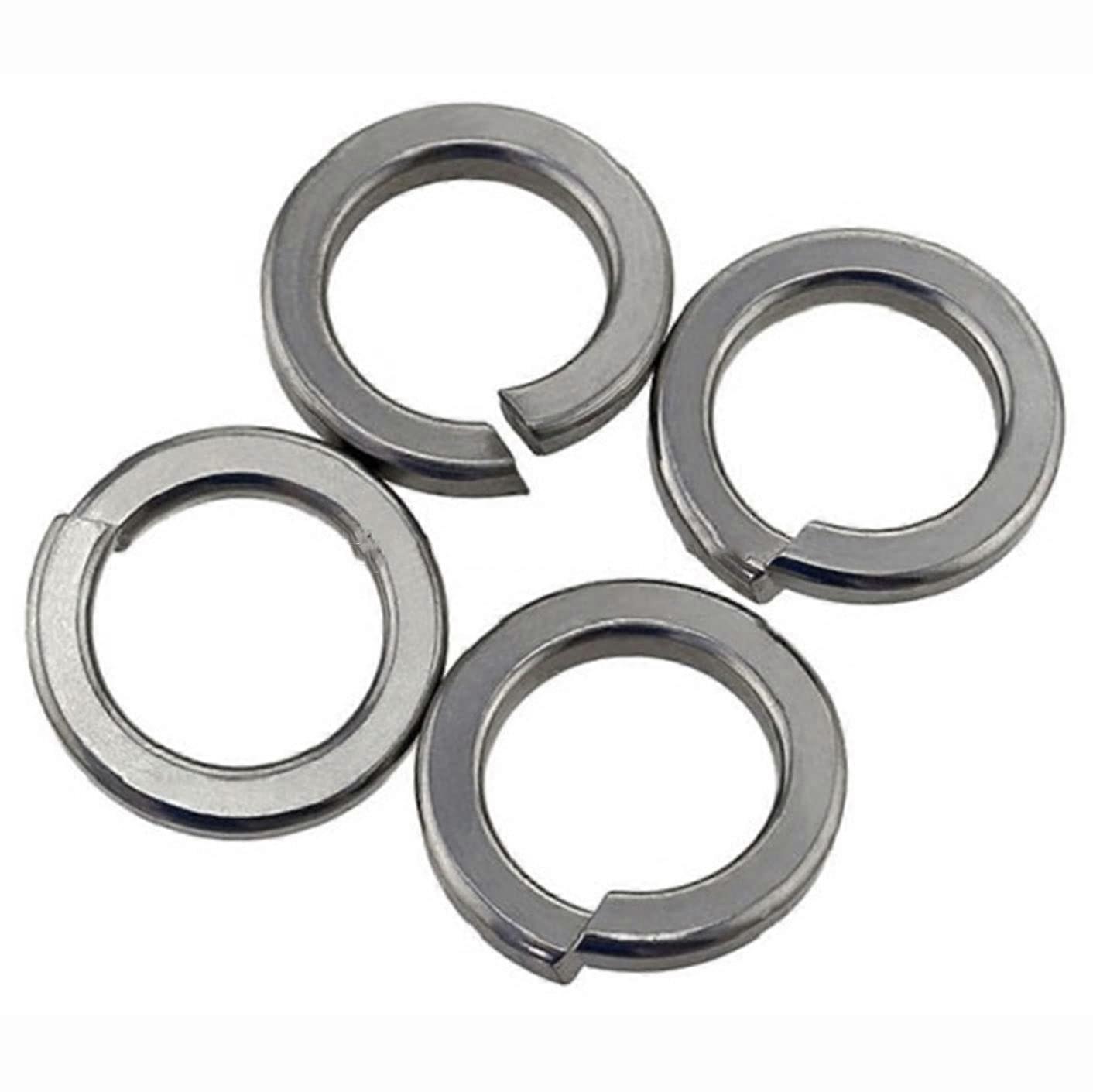 Mdingbao-Flat Washers M2 M2.5 M3 M4 M5 M6 304 Stainless Steel Shells Pad Spring Lock Washer