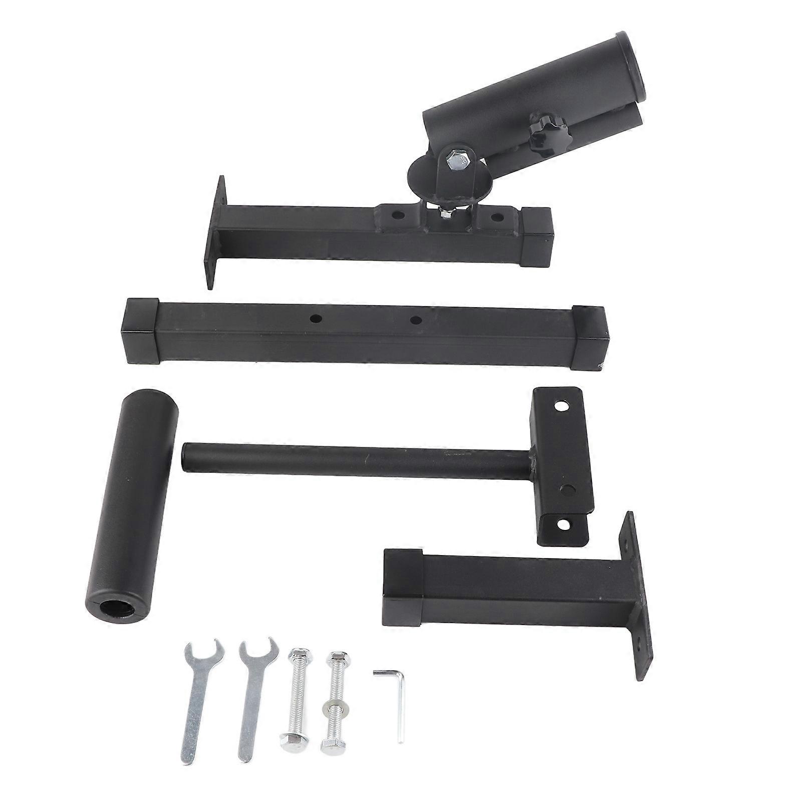 Multifunctional T Bar Row Platform Landmine Attachments for 25mm/50mm Barbell Rod Deadlift Squat Core Strength Workout Platform