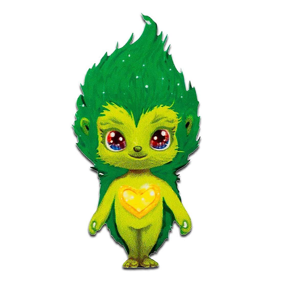 Goldys Green - patch, iron-on patch, iron-on patch, size: 7.9 x 3.8 cm