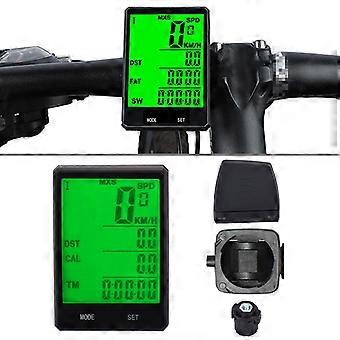 【New】 2.8 inch English Wireless Waterproof Cycle Computer LCD Odometer Speedometer