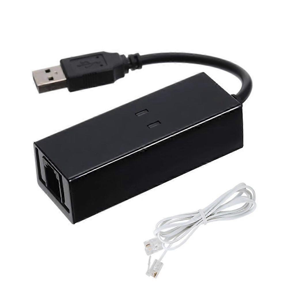 Modem Fax, Driver Modem Esterno USB2.0 56K Porta Singola/Doppia, Modem USB Plug and Play, Standard ed Espanso a Comando