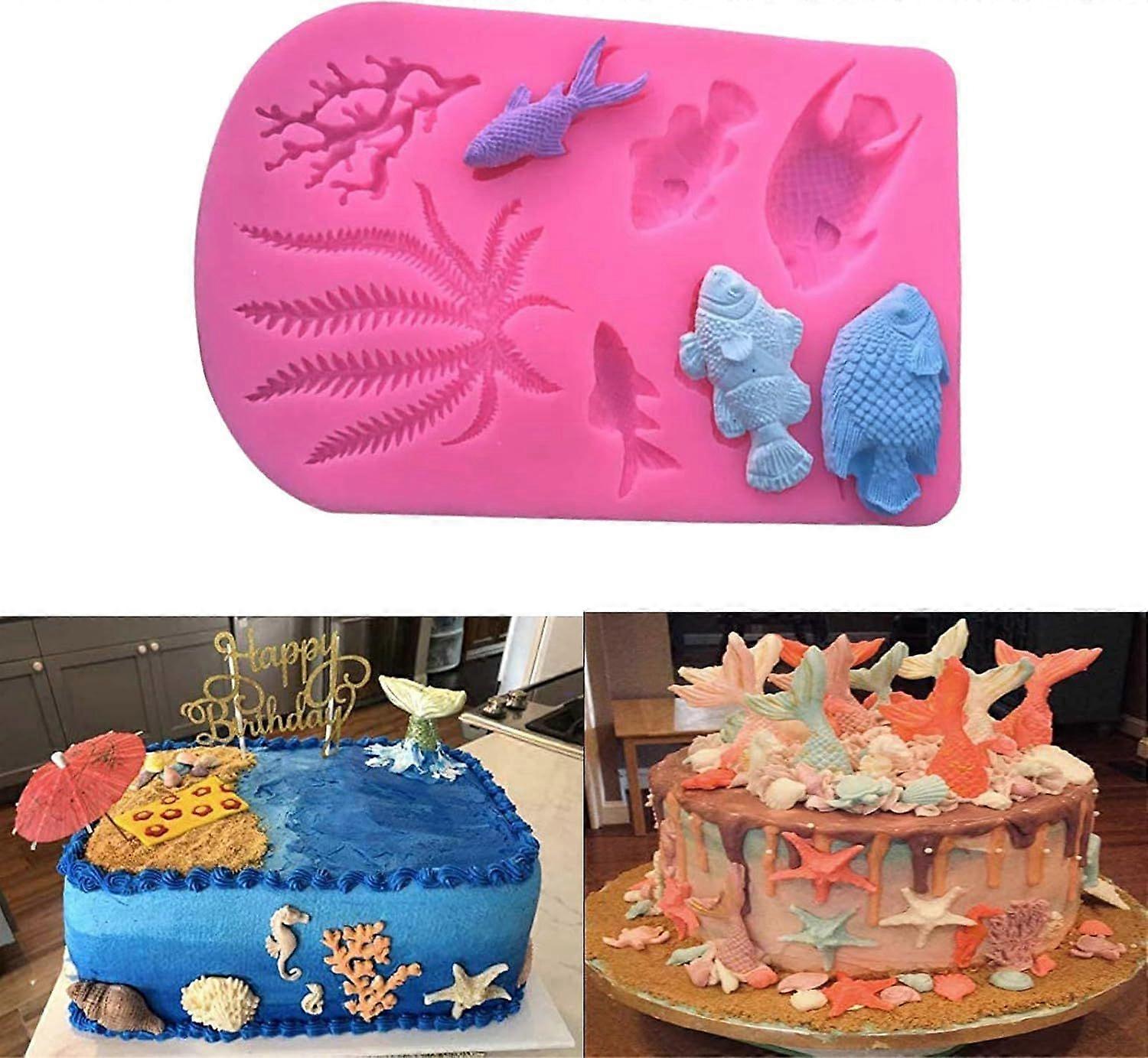 Marine Theme Fondant Cake Mold
