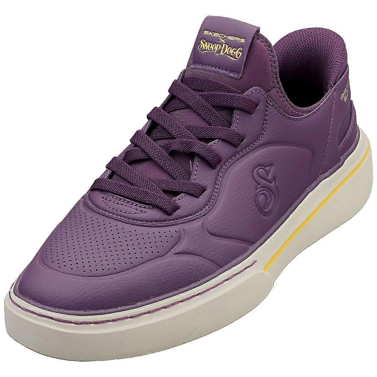 Skechers Snoop Dogg Snoop One 紫色男士时尚运动鞋