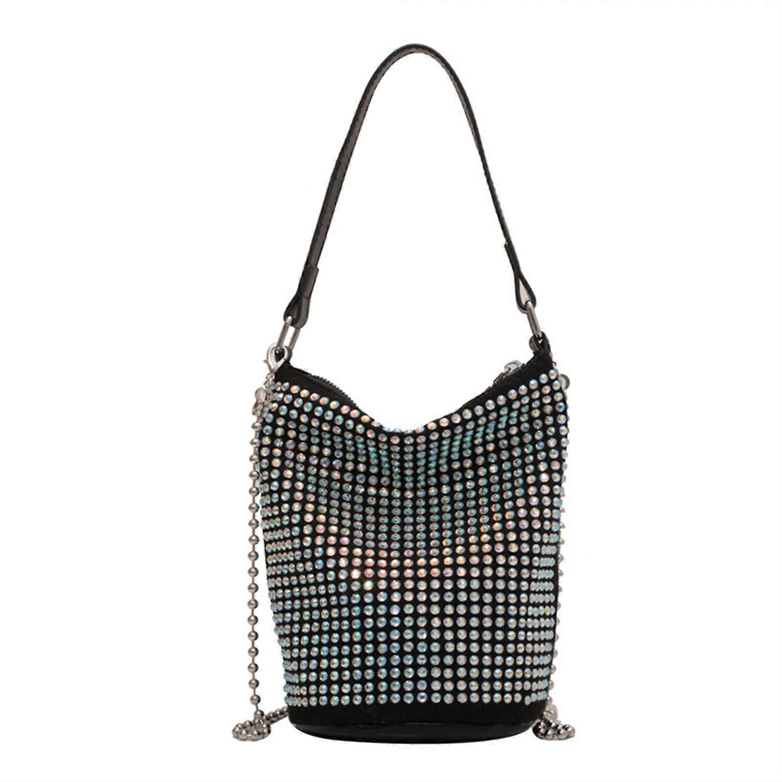 Best Seller Rhinestone Πορτοφόλι Sparkly Bling τσάντα Πολυτελής τσάντα πολυεστέρα PU Κόμμα ψώνια Μετακίνηση για γυναίκες