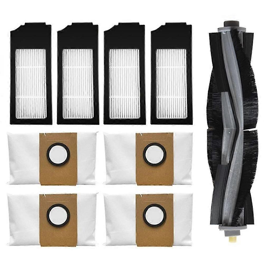 For Deebot X1 TURBO OMNI Robot Vacuum Cleaner Parts Roll Main Brush HEPA Filter Dust Bag