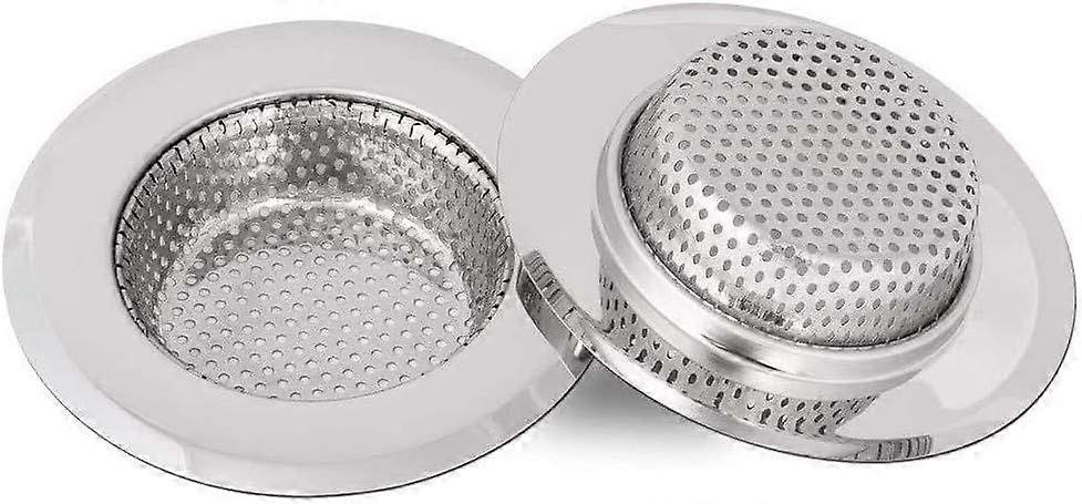 Pcs Kitchen Sink Filter, Stainless Steel Sink Strainer, Sink Grid (Large)
