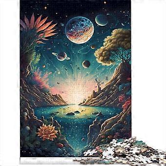 crazy Space Landscape Jigsaw Puzzles Educational Games Adult Jigsaw Puzzles 1000 pieces Wood Puzzle Gifts For Boys Home Educational Games DIY Toys sty