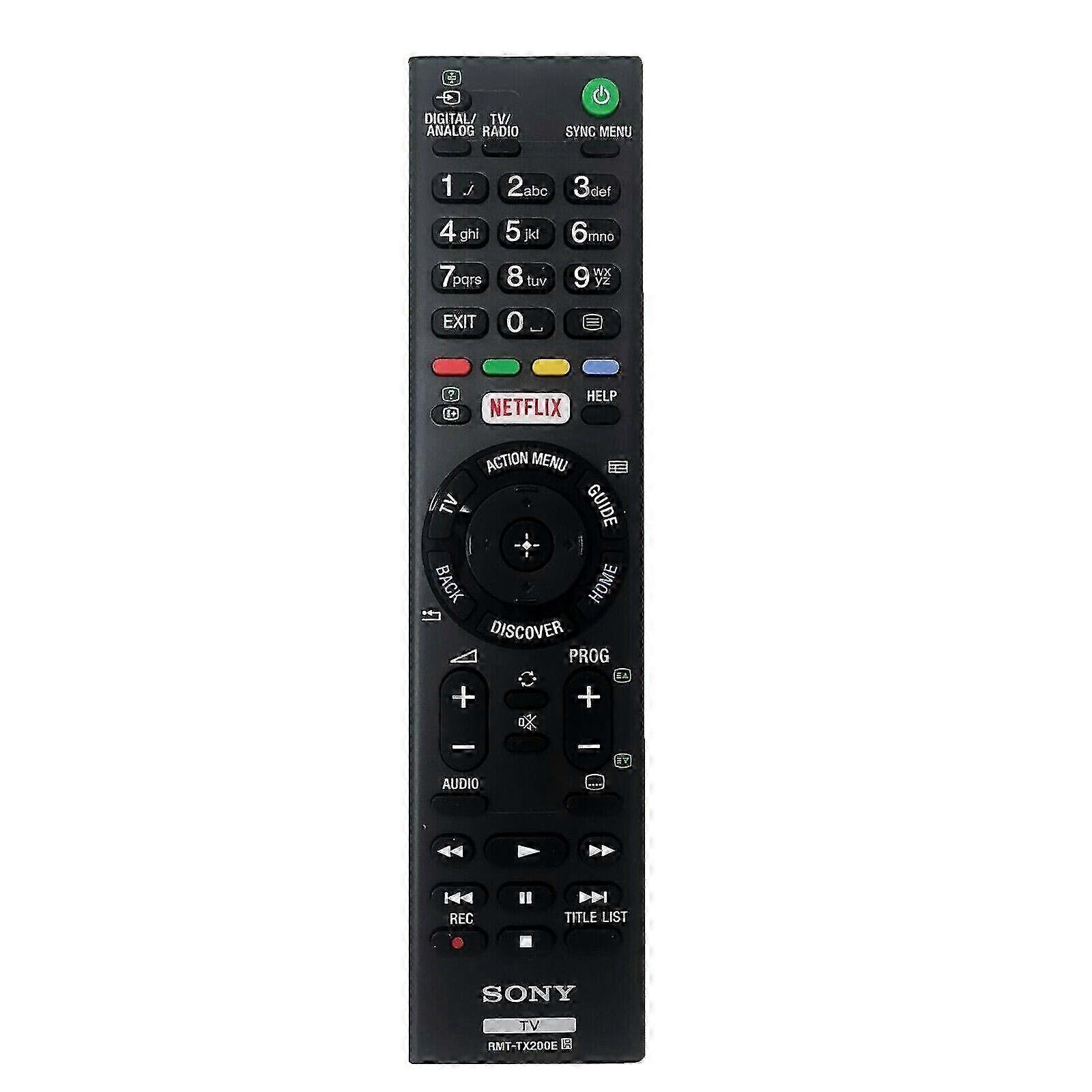 Replacement RMT-TX200E Remote Control For Sony LCD TV KD-55XD7005 PF50KA KD-65XD7505 Edition B